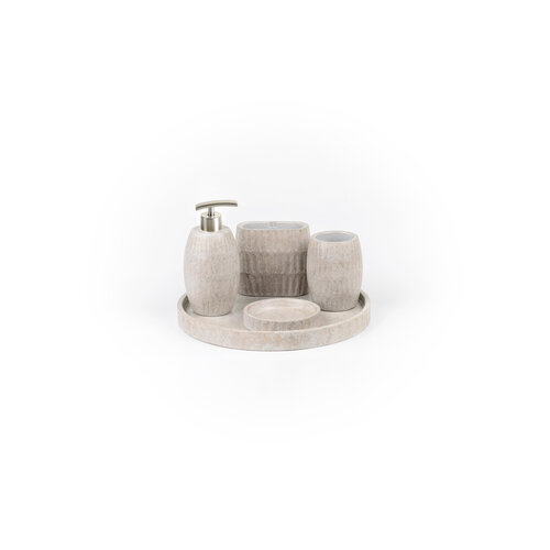 Ideavit Ideavit Pick Accessoireset 5-delig concrete beton look Beige