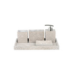 Ideavit Ideavit Cube Accessoireset 5-delig concrete beton look Beige