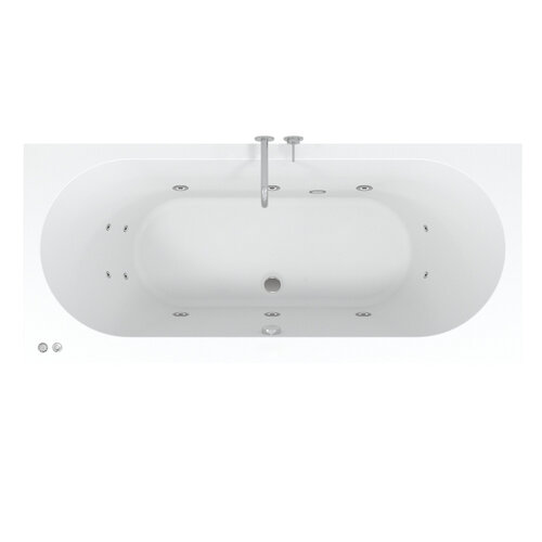 Riho Easypool 3.1 Carolina whirlpoolbad | 180x80cm | Pneumatisch Riho Riho Easypool 3.1 Carolina whirlpoolbad | 180x80cm | Pneumatisch