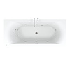 Riho Easypool 3.1 Lima whirlpoolbad rechts | 190x90cm | Pneumatisch