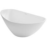 Riho Granada Vrijstaand bad 170x80x60cm Solid Surface Rechts Mat Wit Riho Riho Granada Vrijstaand bad 170x80x60cm Solid Surface Rechts Mat Wit