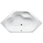 Riho Winnipeg inbouw hoekbad 145x145cm acryl wit Riho Riho Winnipeg inbouw hoekbad 145x145cm acryl wit
