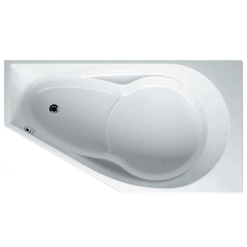 Riho Yukon inbouw hoekbad met douchegedeelte 160x90cm acryl wit - links Riho Riho Yukon inbouw hoekbad met douchegedeelte 160x90cm acryl wit - links