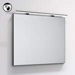 Riho Riho Graph-It badkamermeubelset 100x46x57.25cm met Wandspiegel met verlichting Greeploos 1 kraangat Frosted