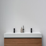 Riho Riho Graph-It badkamermeubelset 100x46x68.5cm met Spiegelkast met verlichting Greeploos 2 kraangaten Copper