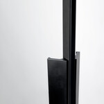 Riho Riho Grid draaideur 80x200cm zwart profiel en helder glas