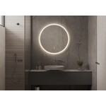 Martens & Meijer spiegel rond met verlichting en verwarming Porto | 80 cm Martens & Meijer Martens & Meijer spiegel rond met verlichting en verwarming Porto | 80 cm