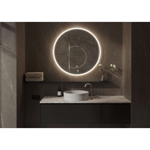 Martens Design Martens Design spiegel rond met verlichting en verwarming | Porto | 80 cm