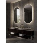 Martens Design Martens Design spiegel rond met verlichting en verwarming | Ovaal | 45x90 cm