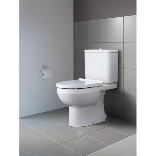 Duravit Duravit DuraStyle Basic WC-zitting 37.3x43x4.3cm Kunststof wit Glanzend