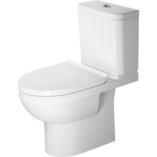 Duravit Duravit No.1 toiletset staand inclusief reservoir en toiletzitting 39 x 65,5 x 77,5 cm, wit