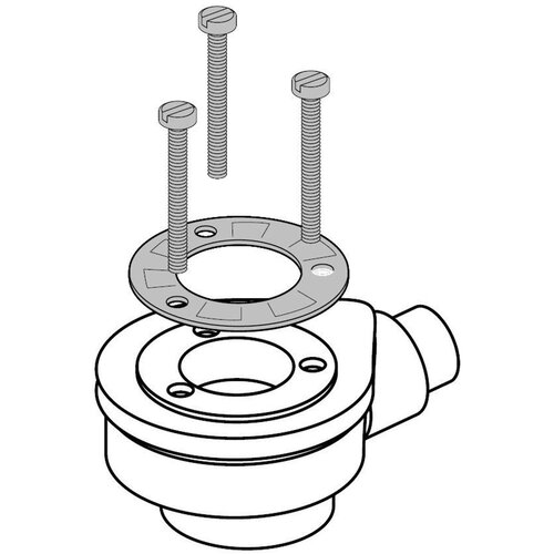 Villeroy & Boch Villeroy & Boch afvoerset Tempoplex Plus 90mm zonder deksel