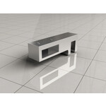 Wiesbaden glaskoppeling zijkant stabilisatiestang | Chroom Wiesbaden Wiesbaden glaskoppeling zijkant stabilisatiestang | Chroom