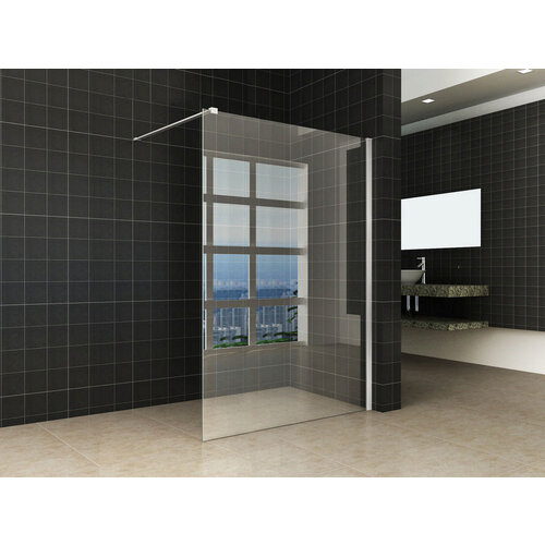 Wiesbaden Wiesbaden inloopdouche met RVS profiel 1200x2000 10mm NANO glas