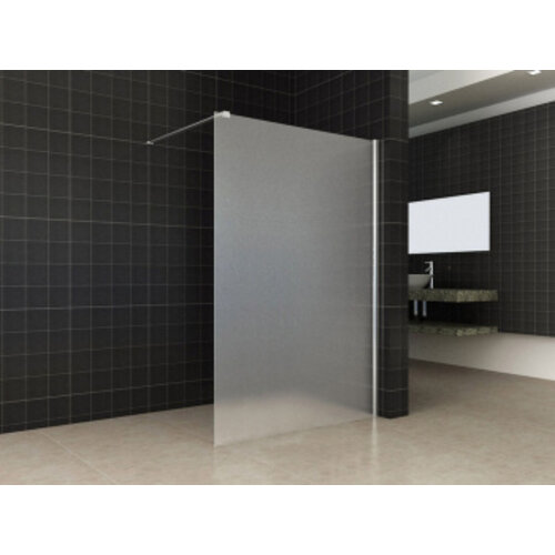 Wiesbaden inloopdouche met muurprofiel 1200x2000 10mm NANO geheel matglas Wiesbaden Wiesbaden inloopdouche met muurprofiel 1200x2000 10mm NANO geheel matglas