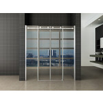 Wiesbaden Slide schuifbare nisdeur 4-d. 1800x2000 | Chroom | 8mm NANO Wiesbaden Wiesbaden Slide schuifbare nisdeur 4-d. 1800x2000 | Chroom | 8mm NANO