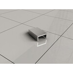 Wiesbaden Slim kunststof afdekkapje | Chroom Wiesbaden Wiesbaden Slim kunststof afdekkapje | Chroom