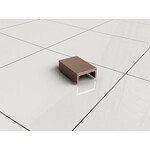 Wiesbaden Slim kunststof afdekkapje | Geborsteld koper Wiesbaden Wiesbaden Slim kunststof afdekkapje | Geborsteld koper