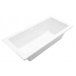 Wiesbaden Santino SQ inbouw duo ligbad 180x80x49 cm acryl glans wit Wiesbaden Wiesbaden Santino SQ inbouw duo ligbad 180x80x49 cm acryl glans wit