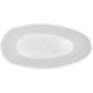 Wiesbaden Wiesbaden Ellips vrijstaand bad 180x90x60cm acryl | Glans wit | met waste | Glans wit Wiesbaden Ellips vrijstaand bad 180x90x60cm acryl | Glans wit | met waste | Glans wit