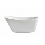 Wiesbaden Trapeze vrijstaand ligbad 150 x 72cm acryl | Glans wit | met waste | Glans wit Wiesbaden Wiesbaden Trapeze vrijstaand ligbad 150 x 72cm acryl | Glans wit | met waste | Glans wit