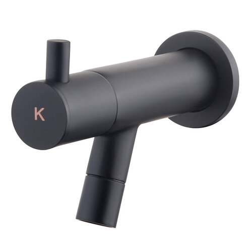 Wiesbaden Amador fonteinkraan met muurbevestiging 1/2'' | Mat zwart Wiesbaden Wiesbaden Amador fonteinkraan met muurbevestiging 1/2'' | Mat zwart