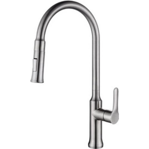 Wiesbaden 304-Oxford RVS Keukenkraan en uittrekbare handdouche Wiesbaden Wiesbaden 304-Oxford RVS Keukenkraan en uittrekbare handdouche