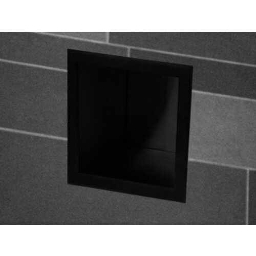 Wiesbaden inbouw reserve-rolhouder | Mat zwart Wiesbaden Wiesbaden inbouw reserve-rolhouder | Mat zwart