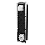 Wiesbaden Inbouw toilet- en reserverolhouder | Mat zwart Wiesbaden Wiesbaden Inbouw toilet- en reserverolhouder | Mat zwart