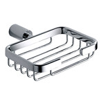 Wiesbaden Ida draad zeephouder | Chroom Wiesbaden Wiesbaden Ida draad zeephouder | Chroom