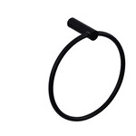 Wiesbaden Ida handdoekring | Zwart Wiesbaden Wiesbaden Ida handdoekring | Zwart