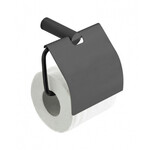 Wiesbaden Wiesbaden Ida toiletrolhouder met klep | Gunmetal