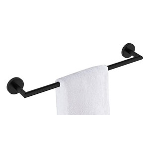 Wiesbaden Wiesbaden Alonzo handdoekrek | Mat zwart Wiesbaden Alonzo handdoekrek | Mat zwart