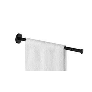 Wiesbaden Alonzo handdoekrek 1-armig | Mat zwart