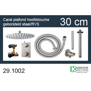 Wiesbaden Wiesbaden one-pack inbouwthermostaatset rond type 203 GS (30cm) Wiesbaden one-pack inbouwthermostaatset rond type 203 GS (30cm)