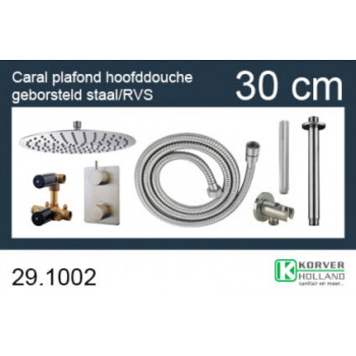 Wiesbaden one-pack inbouwthermostaatset rond type 203 GS (30cm) Wiesbaden Wiesbaden one-pack inbouwthermostaatset rond type 203 GS (30cm)