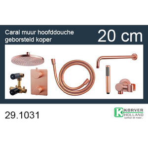 Wiesbaden Wiesbaden one-pack inbouwthermostaatset rond type 502 GK (20cm) Wiesbaden one-pack inbouwthermostaatset rond type 502 GK (20cm)