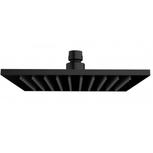 Wiesbaden luxe mess.hoofddouche vierkant 200mmx8mm | Mat zwart Wiesbaden Wiesbaden luxe mess.hoofddouche vierkant 200mmx8mm | Mat zwart