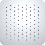 Wiesbaden UFO Luxe hoofddouche vierkant 200mm Ultra plat | Chroom Wiesbaden Wiesbaden UFO Luxe hoofddouche vierkant 200mm Ultra plat | Chroom