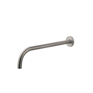 Wiesbaden Wiesbaden SLIM 18mm uitloop rond 30cm 1/2" | Geborsteld staal Wiesbaden SLIM 18mm uitloop rond 30cm 1/2" | Geborsteld staal