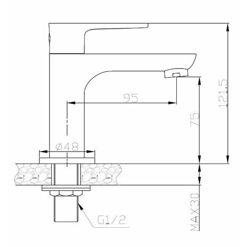 Wiesbaden Casma fonteinkraan 1/2'' | Wit/Chroom Wiesbaden Wiesbaden Casma fonteinkraan 1/2'' | Wit/Chroom