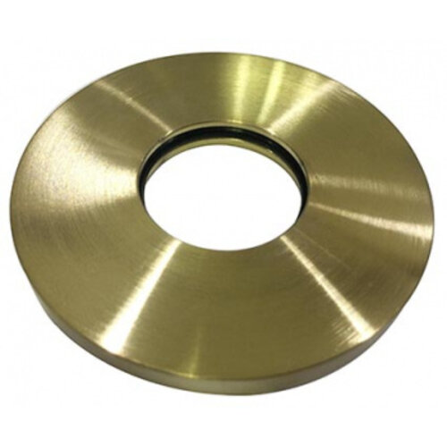 Wiesbaden Losse rozet T.B.V. inbouw-uitloop rond 1/2'' | Geborsteld messing Wiesbaden Wiesbaden Losse rozet T.B.V. inbouw-uitloop rond 1/2'' | Geborsteld messing