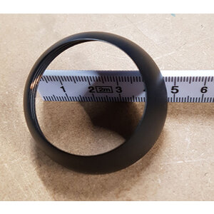 Wiesbaden Wiesbaden Kapje achter hendel inbouwkraan | Mat zwart Wiesbaden Kapje achter hendel inbouwkraan | Mat zwart