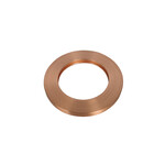 Wiesbaden rozet 75mm T.B.V. kraangedeelte 29.6153 | Geborsteld koper Wiesbaden Wiesbaden rozet 75mm T.B.V. kraangedeelte 29.6153 | Geborsteld koper