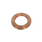 Wiesbaden rozet 75mm T.B.V. kraangedeelte 29.6153 | Geborsteld koper Wiesbaden Wiesbaden rozet 75mm T.B.V. kraangedeelte 29.6153 | Geborsteld koper