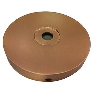 Wiesbaden Losse rozet T.B.V. Cadans luxe glijstangset compleet | Geborsteld koper