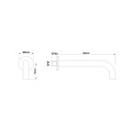 Wiesbaden inbouw-uitloop rond 25cm 1/2'' | Geborsteld koper Wiesbaden Wiesbaden inbouw-uitloop rond 25cm 1/2'' | Geborsteld koper