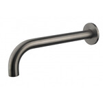 Wiesbaden inbouw-uitloop rond 25cm 1/2'' | Gunmetal Wiesbaden Wiesbaden inbouw-uitloop rond 25cm 1/2'' | Gunmetal