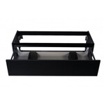 Wiesbaden Marmaris losse onderkast met 2 laden 2 uitsparingen | Mat zwart | 120cm Wiesbaden Wiesbaden Marmaris losse onderkast met 2 laden 2 uitsparingen | Mat zwart | 120cm