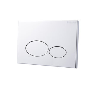 Wiesbaden Wiesbaden X32 Metal drukplaat voor inbouwreservoir | Chroom Wiesbaden X32 Metal drukplaat voor inbouwreservoir | Chroom